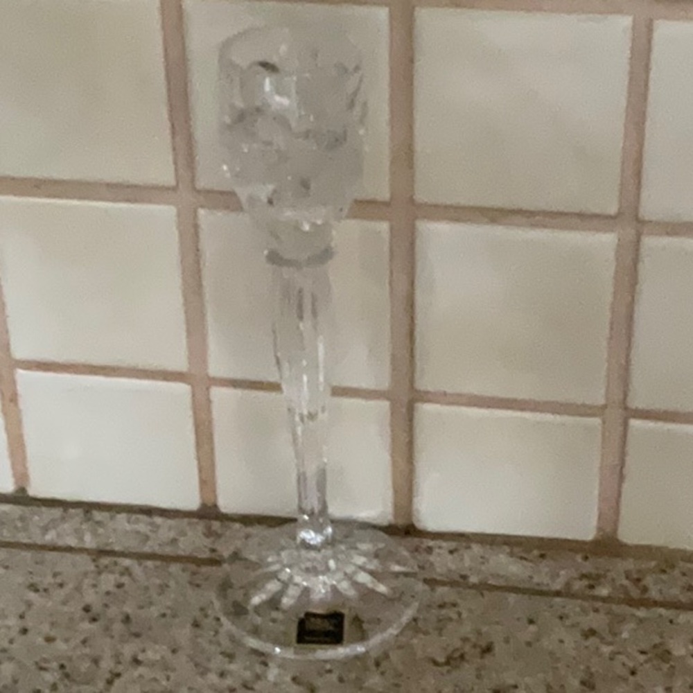 Oneida Elegant Crystal Candle Holder